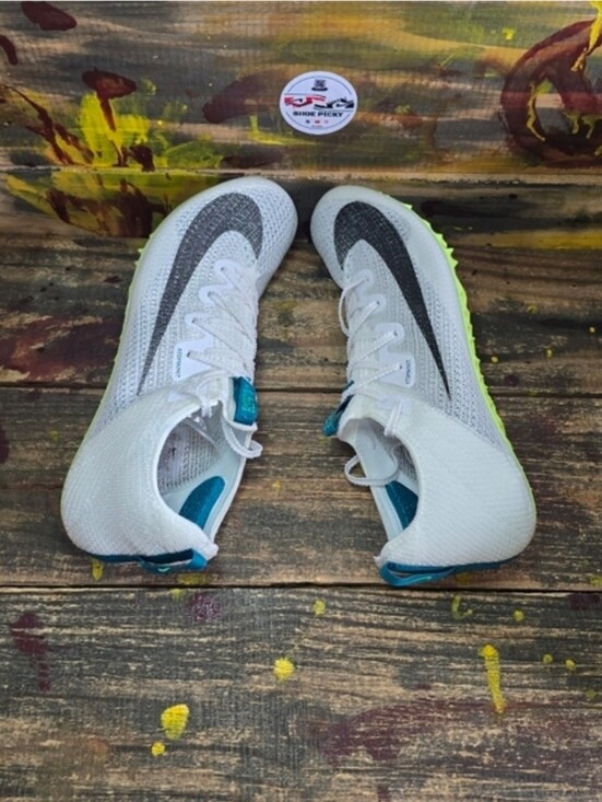 Nike Zoom Superfly Elite 2 Flyknit White‎ Spikes FZ9662-100 Men\'s Size 11 NEW main image 7